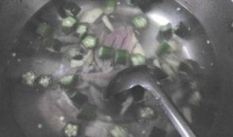 吃瓜秋葵鸡蛋汤,夏日消暑的清新美味