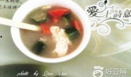 吃瓜秋葵鸡蛋汤,夏日消暑的清新美味